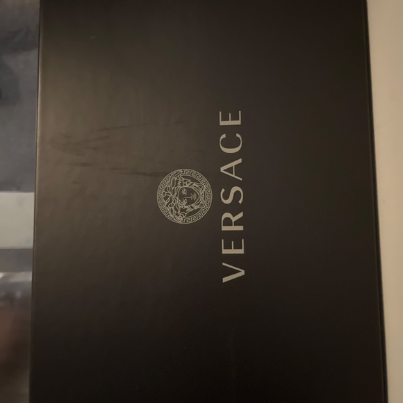 Size 38 White Thong Versace Flip Flop - Picture 6 of 6